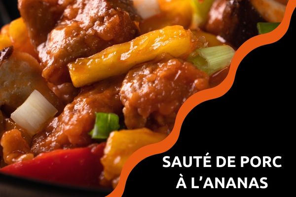 sauté de porc à l'ananas